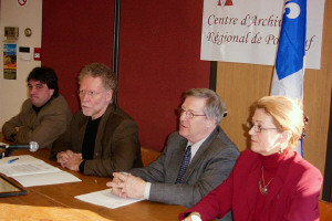 Annonce de la certification du Centre rgional d'archives de Portneuf