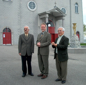 Daniel Pich, Prsident, Roger Bertrand, dput, Ludger Lavoie, diacre
