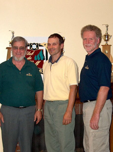 Le dput en compagnie du DG et du 
Prsident du Club de golf St-Rmy