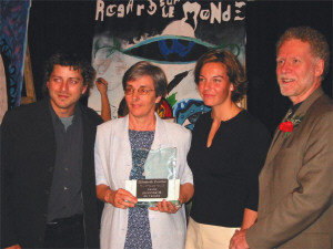 Crmonie de remise de la Jeune personnalit portneuvoise 2002