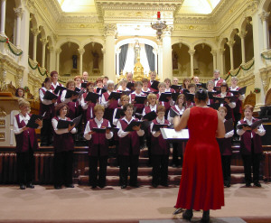 Concert de la troupe Allegro  Pont-Rouge, le 15 dcembre 2002