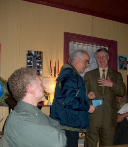 Prsentation d'un des gagnants du concours par M. Pierre de Savoye