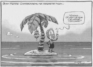 Caricature de Ct, Le Soleil, 16 fvrier 2005
