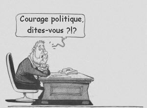 Adaptation d'une caricautre de Garnotte, Le Devoir
