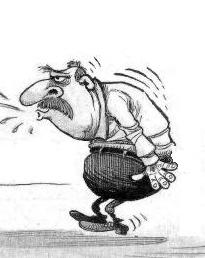 Extrait d'une caricature de Ct, Le Soleil, archives