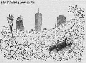 Caricature de Fleg, Le Soleil du 9 mars 2004