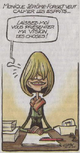 Caricature de Ct, Le Soleil, 10 fvrier 2005
