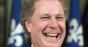 Jean Charest, un brin jovialiste...