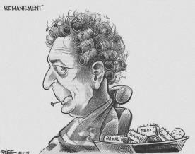 Caricature de Fleg, Le Soleil, 25 janvier 2005