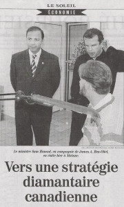 Photo accompagnant l'article du journal Le Soleil