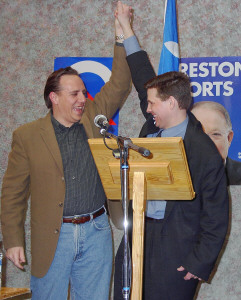 Patrick Lahaie, candidat du PQ de Laviolette