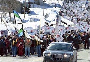 Pendant ce temps, ma rgion dors ! Photo Le Soleil, 6 mars 2006