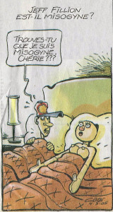 Caricature de Ct, Le Soleil, 4 mars 2005