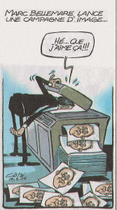 Caricature de Ct, Le Soleil, 19 mars 2005